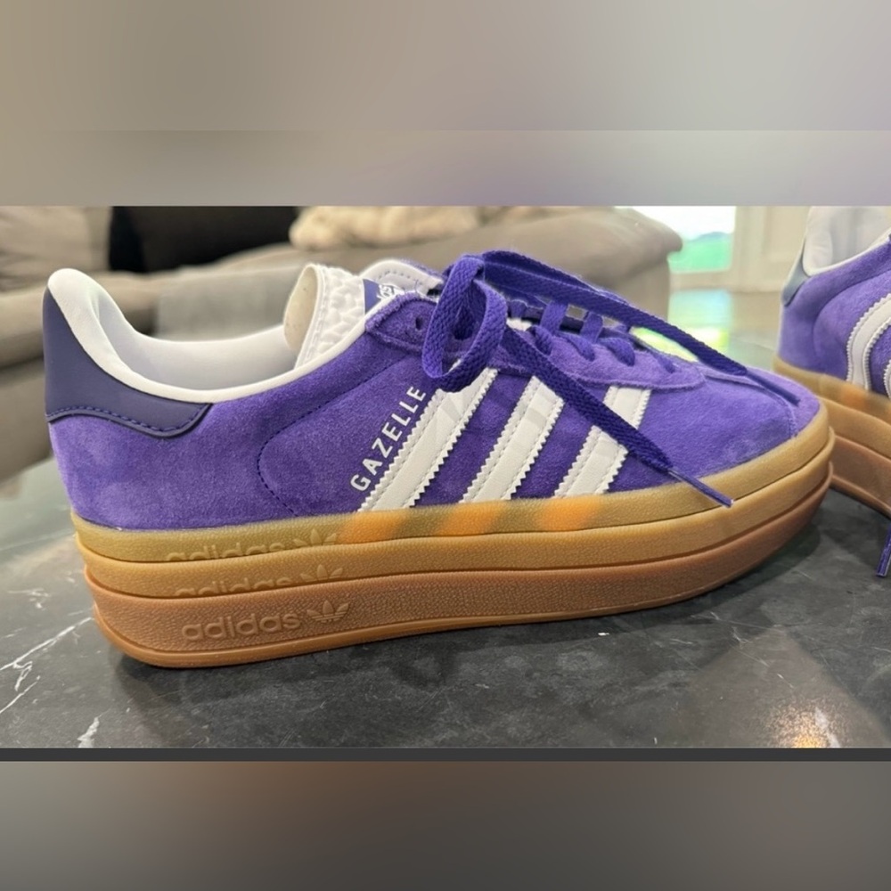 Adidas Gazelle Platforms size 7.5